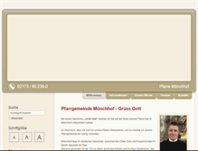 Tablet Screenshot of pfarre-moenchhof.at